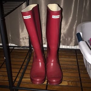 Hunter rain boots